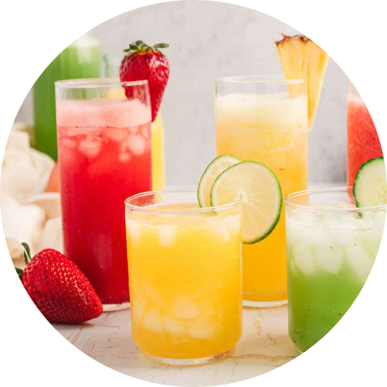 Juice — Freshly made juices bursting with flavor, perfect for starting your day or refreshing yourself any time.